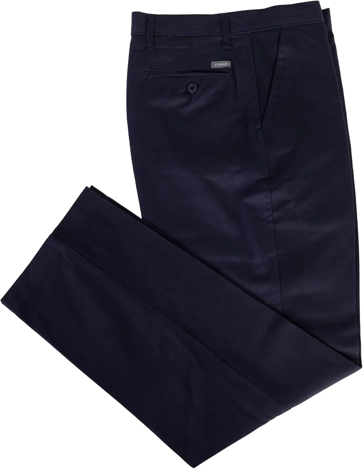 100% Cotton Regular Fit Men's Chino Pants Comfortable and Durable Work Pants, Ideal for Office or Casual Wear