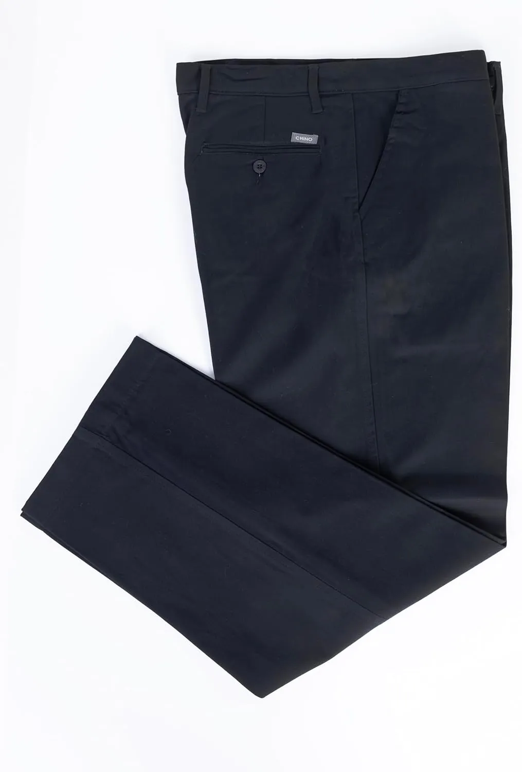 100% Cotton Regular Fit Men's Chino Pants Comfortable and Durable Work Pants, Ideal for Office or Casual Wear