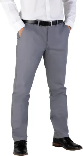 100% Cotton Slim Fit Men's Chino Pants Comfortable and Durable Work Pants, Ideal for Office or Casual Wear