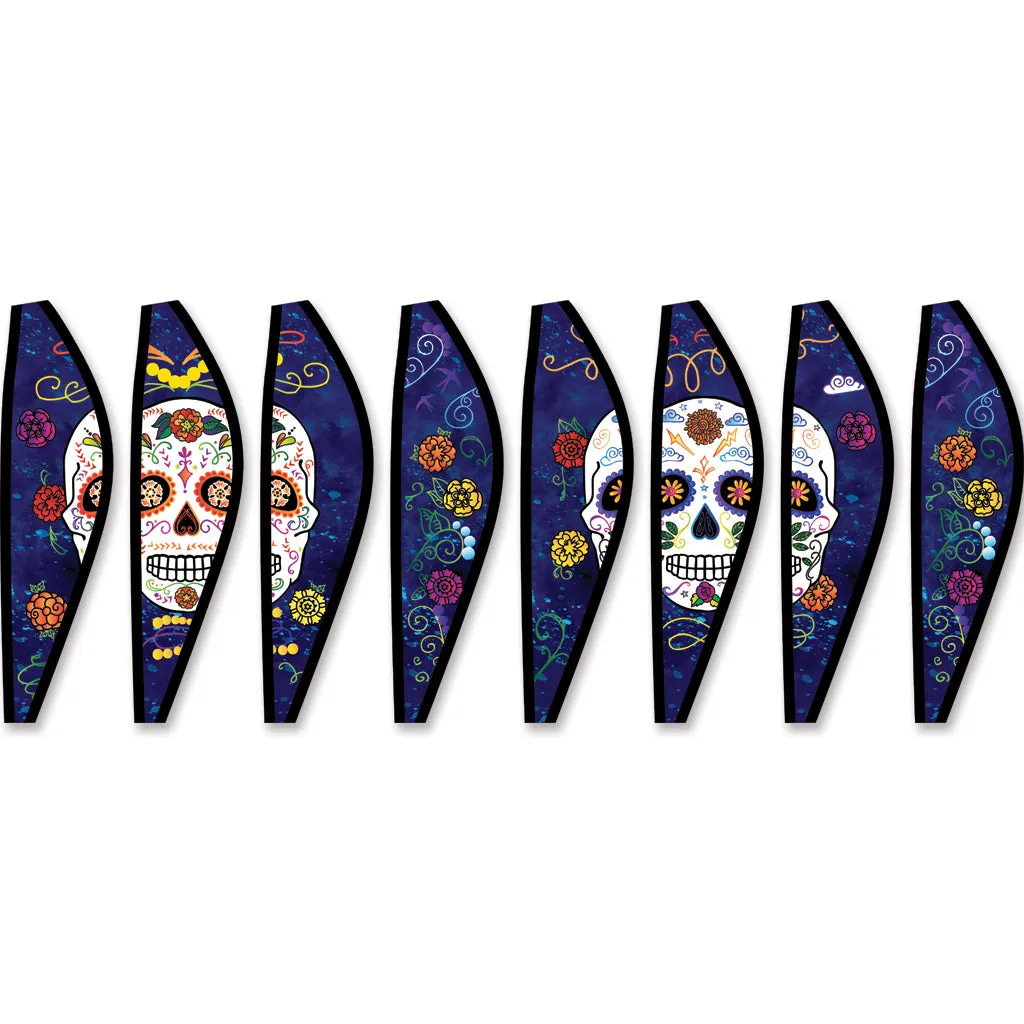 12 in. Hot Air Balloon - Day of the Dead