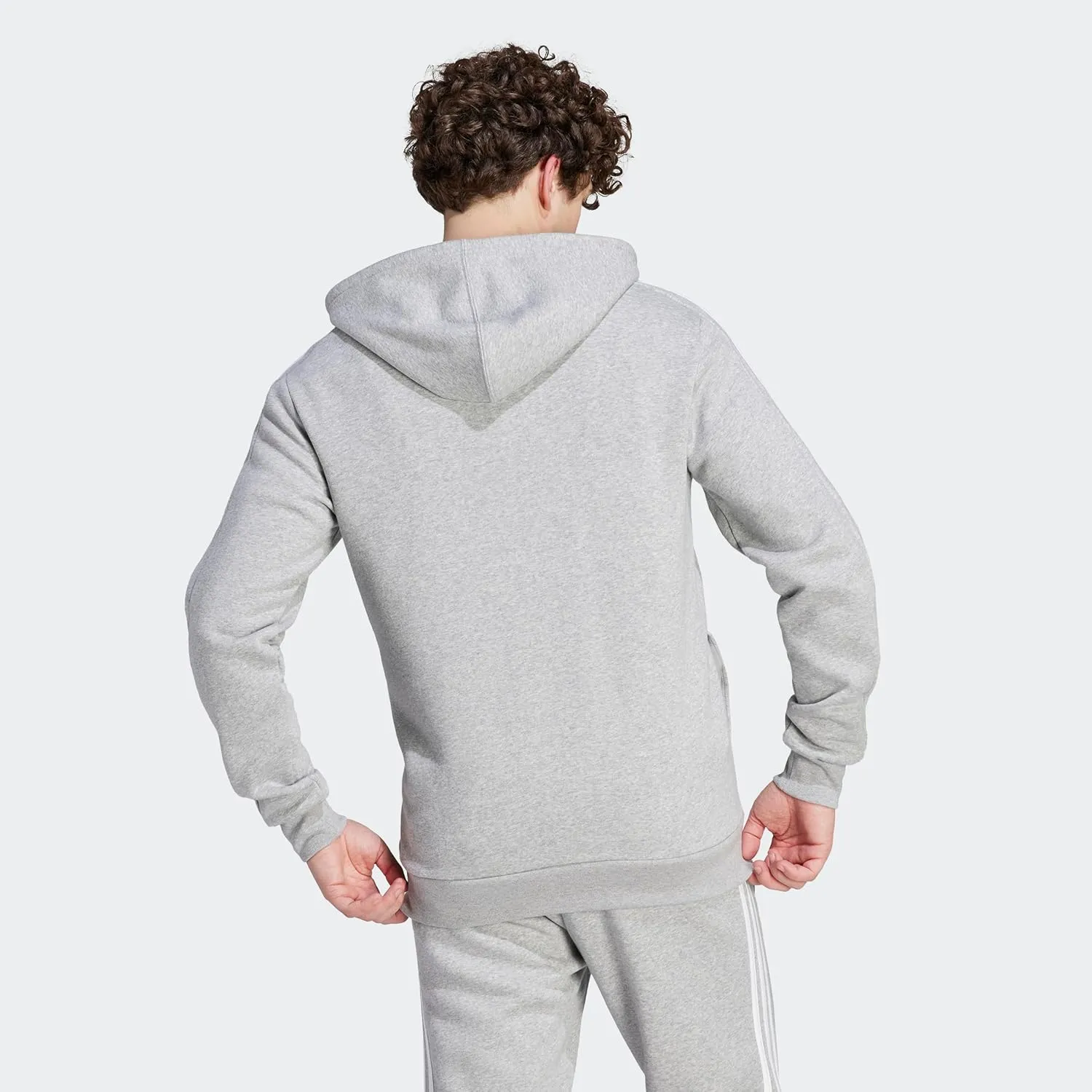 adidas Men's Essentials Fleece 3-Stripes Full-Zip