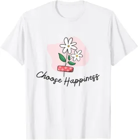Be positive inspirational enthusiast quotes positive message T-Shirt