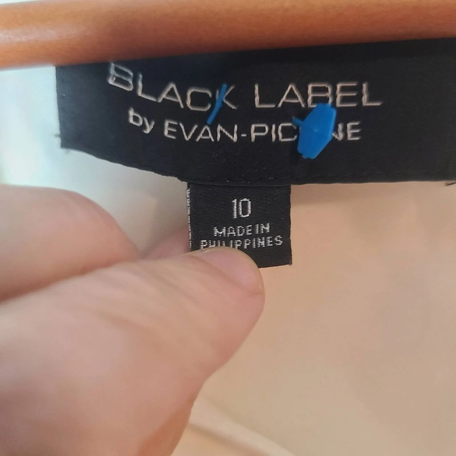 Black Label by Evan Picone Color Block Dress