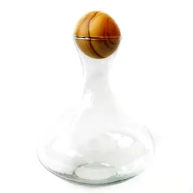 Clasico Hand Blown Glass Decanter with Stopper