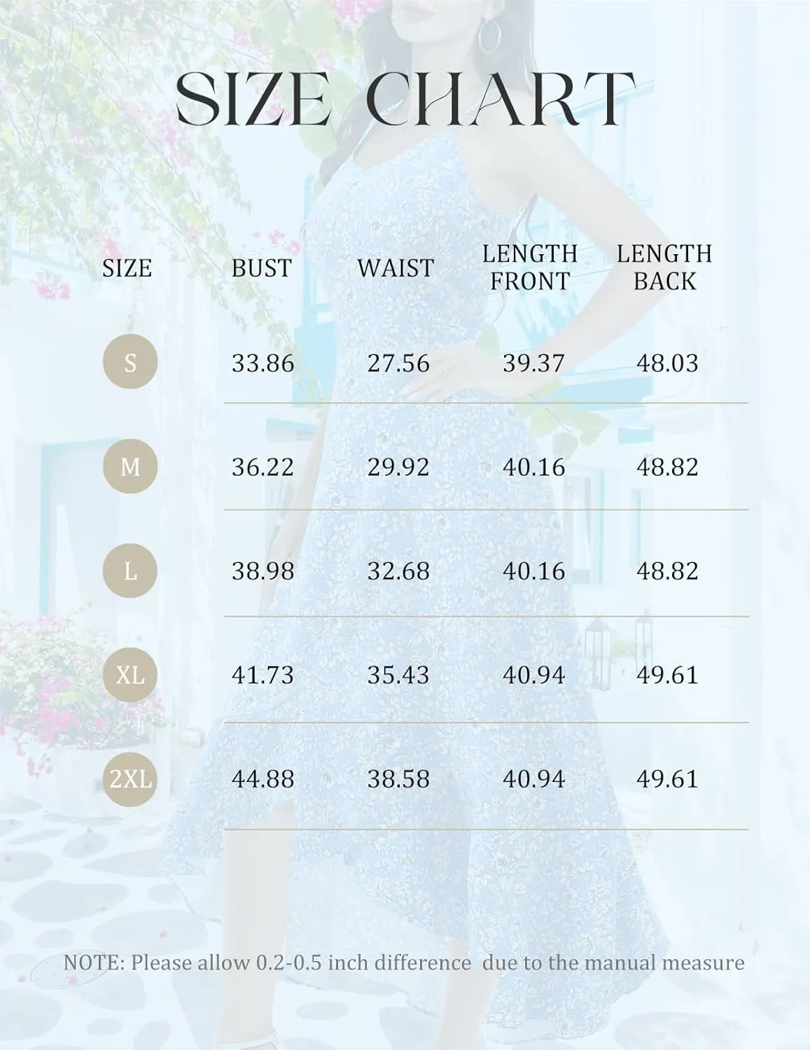 DRESSTELLS Women's Floral Summer Dress 2025, High Low Boho Strap Ruffle Casual Sundress