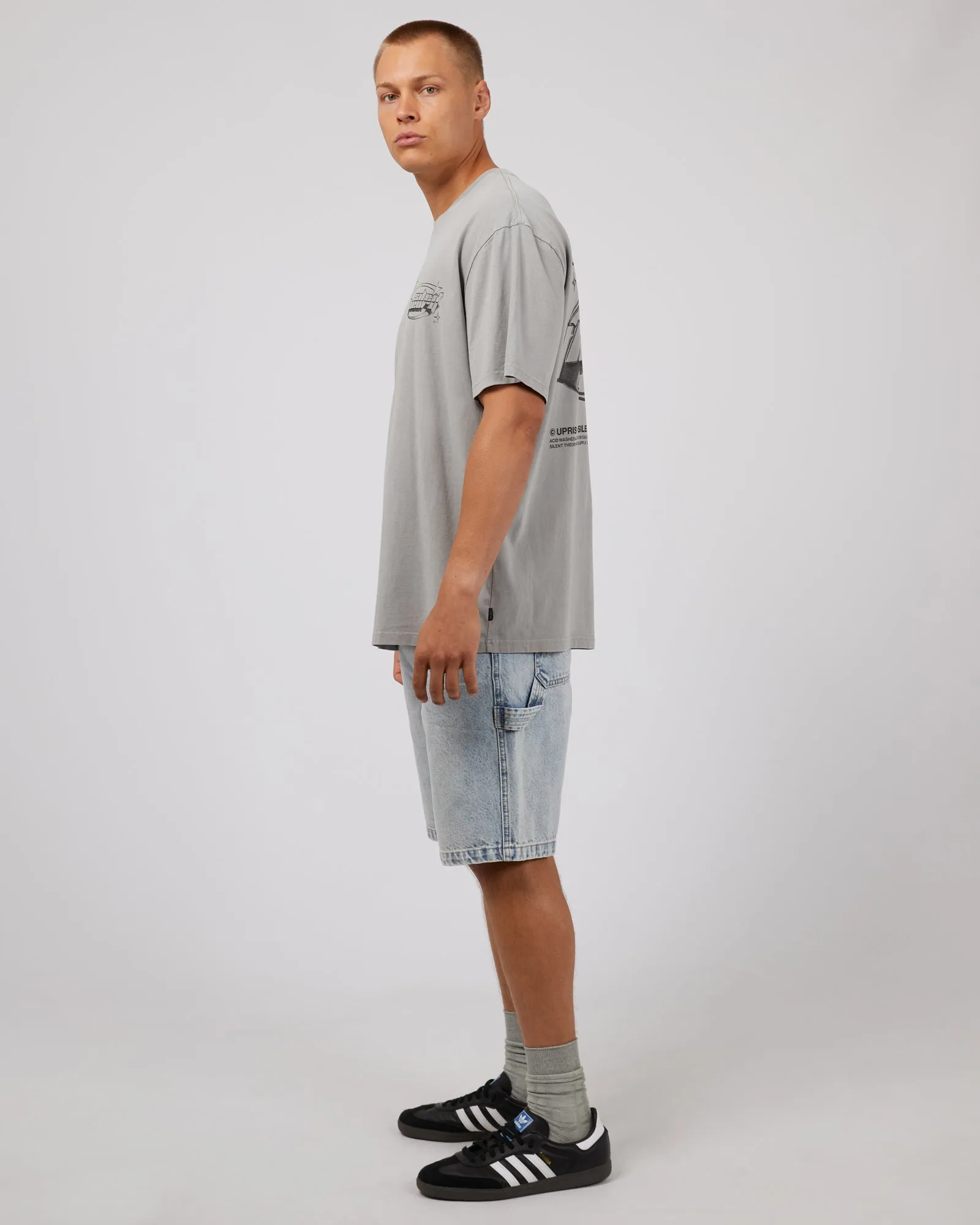 Flash Tee Grey