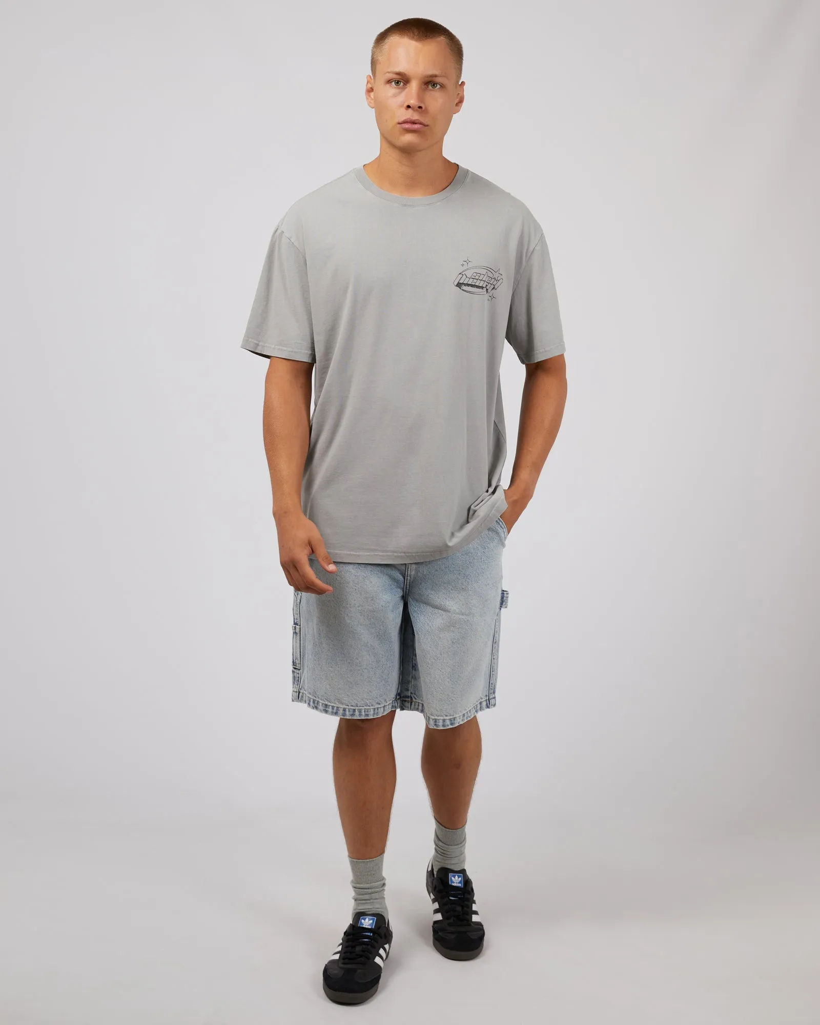 Flash Tee Grey