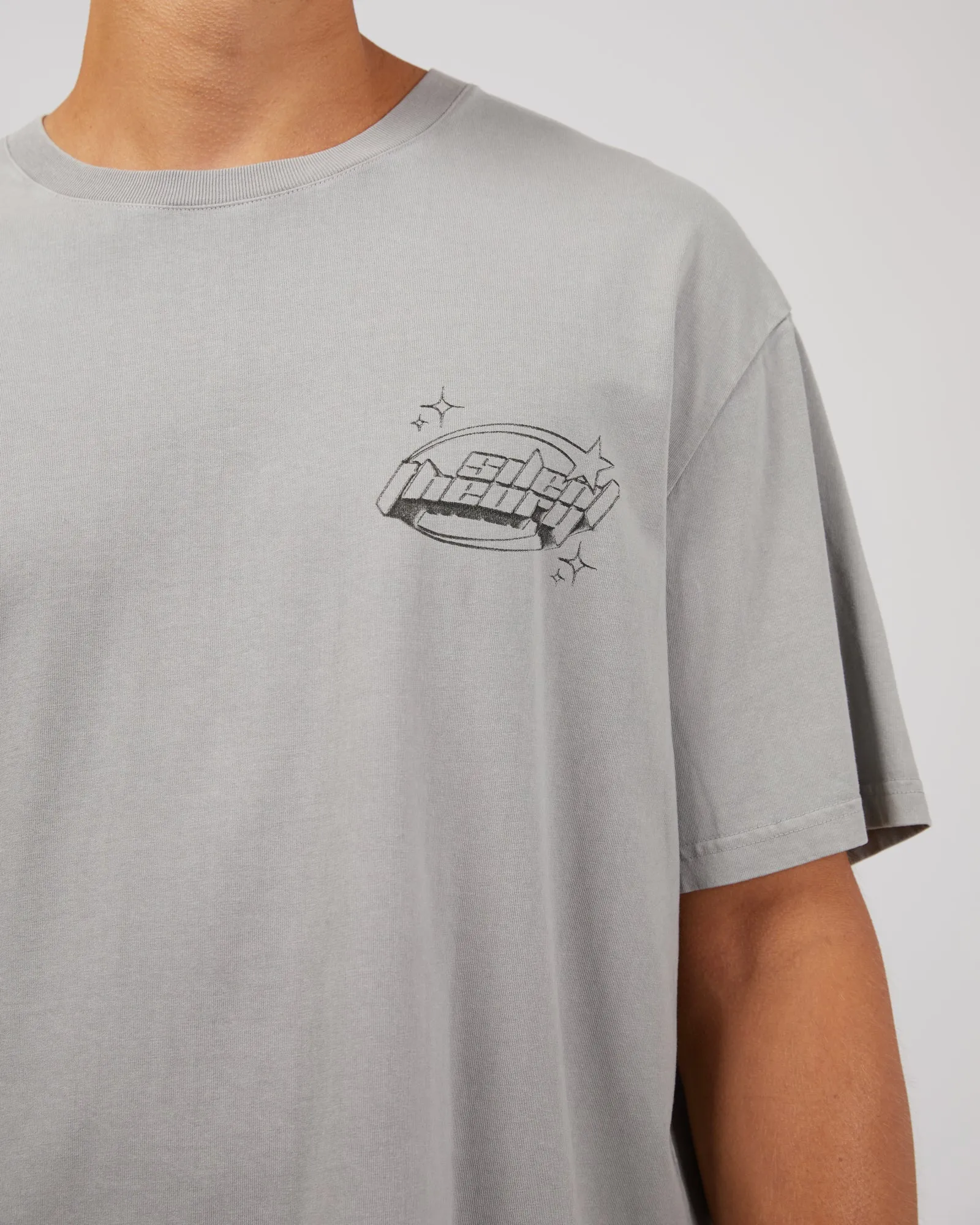 Flash Tee Grey