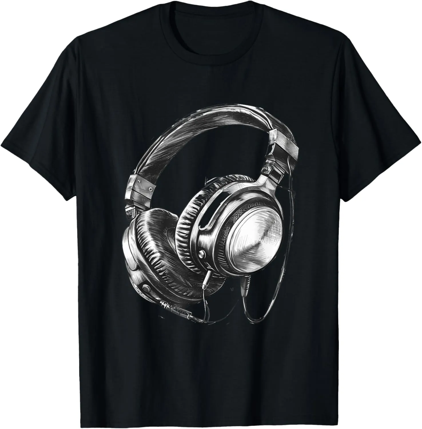Headphones Music DJ Music Headphones House Headphone Lover T-Shirt