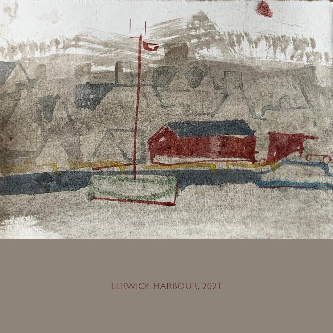 Lerwick Harbour Greetings Card