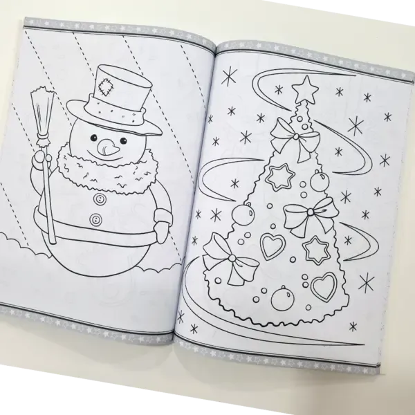 Mega Colouring 96 Page Colouring Book: Christmas