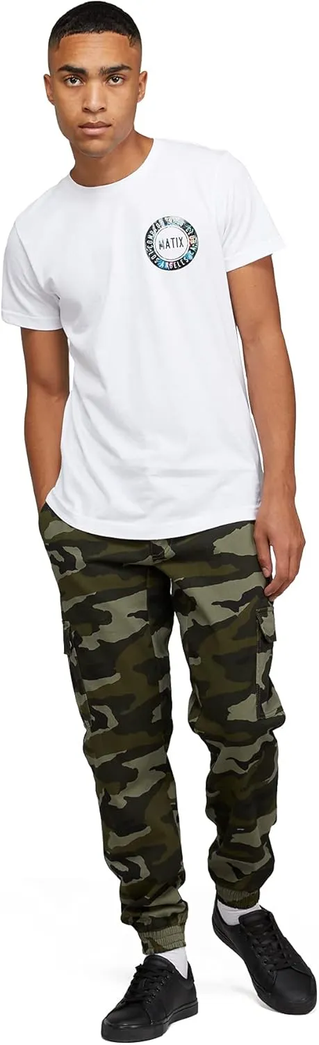 Men's Stretch Twill Cargo Jogger Pants