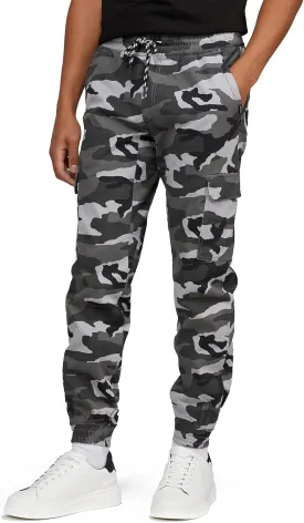 Men's Stretch Twill Cargo Jogger Pants