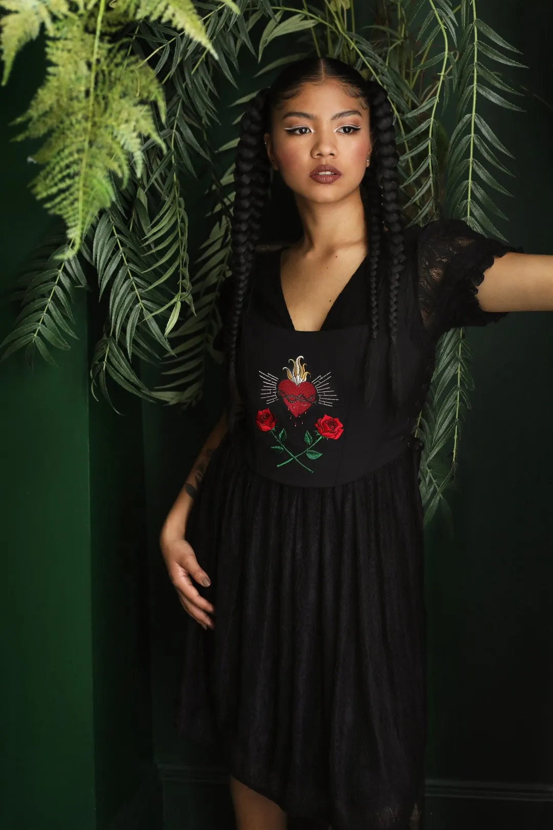 Mini Black Dress - Elegant Mortem Style