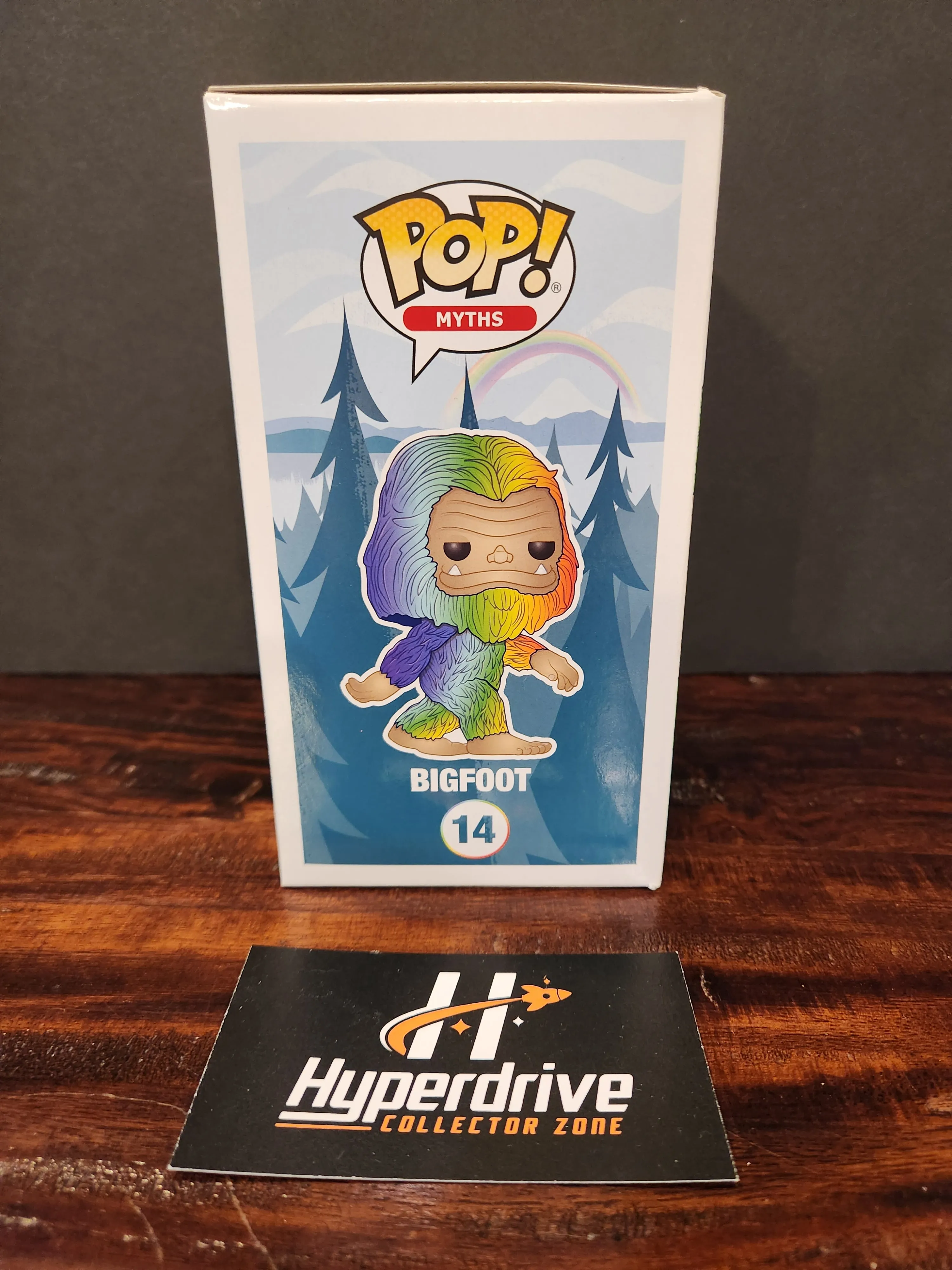 Myths Bigfoot (Rainbow) Funko PoP! Vinyl Figure