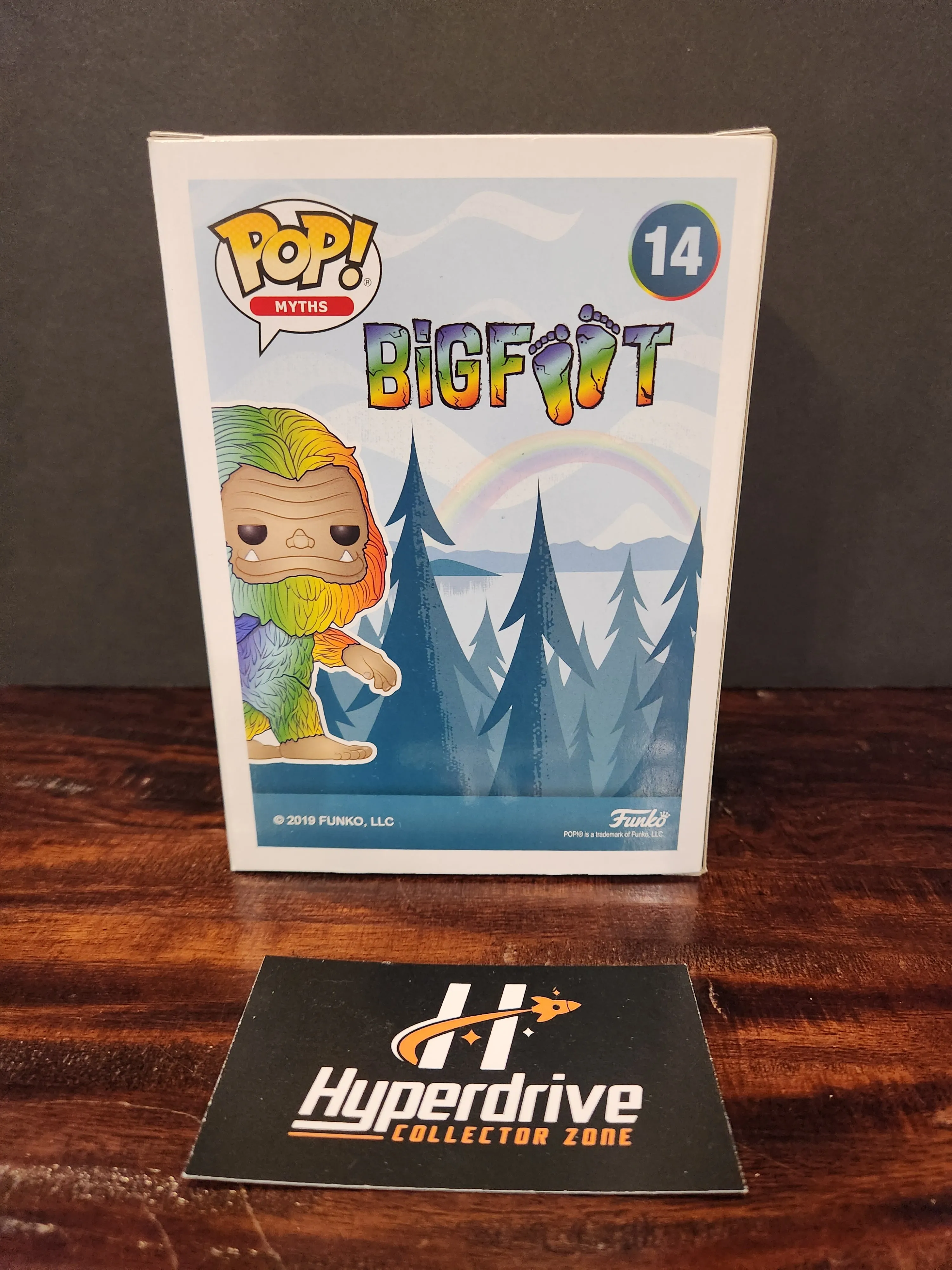 Myths Bigfoot (Rainbow) Funko PoP! Vinyl Figure