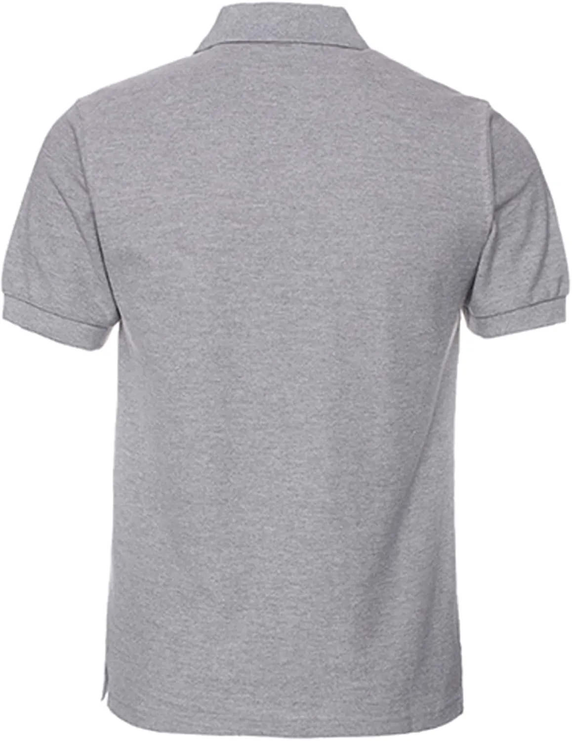 NeedBo Men's Classic Fit Short Sleeve Casual Solid Cotton Pique Polo Shirt