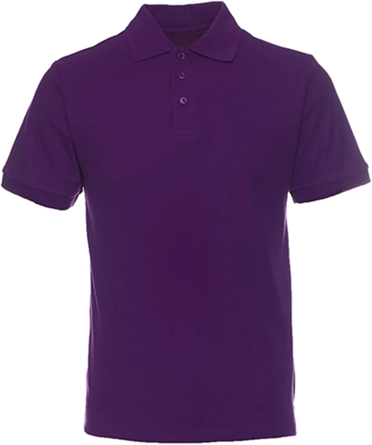 NeedBo Men's Classic Fit Short Sleeve Casual Solid Cotton Pique Polo Shirt