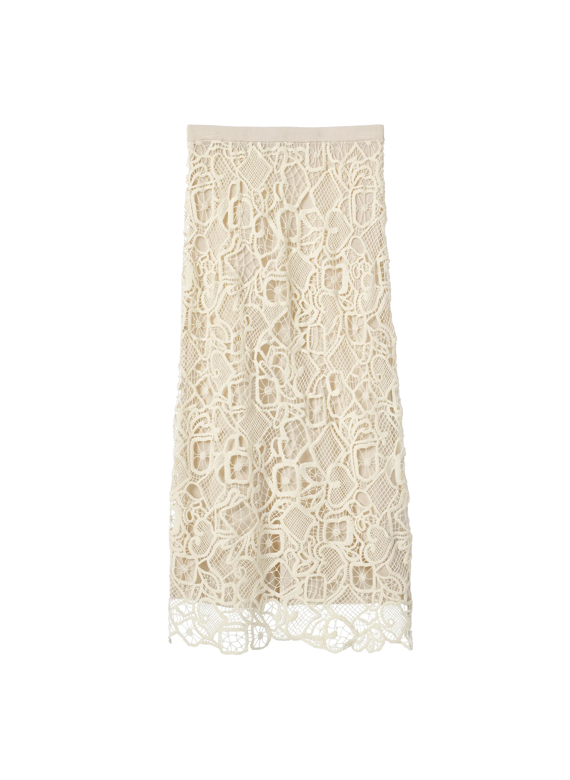 Shay Lace Midi Skirt