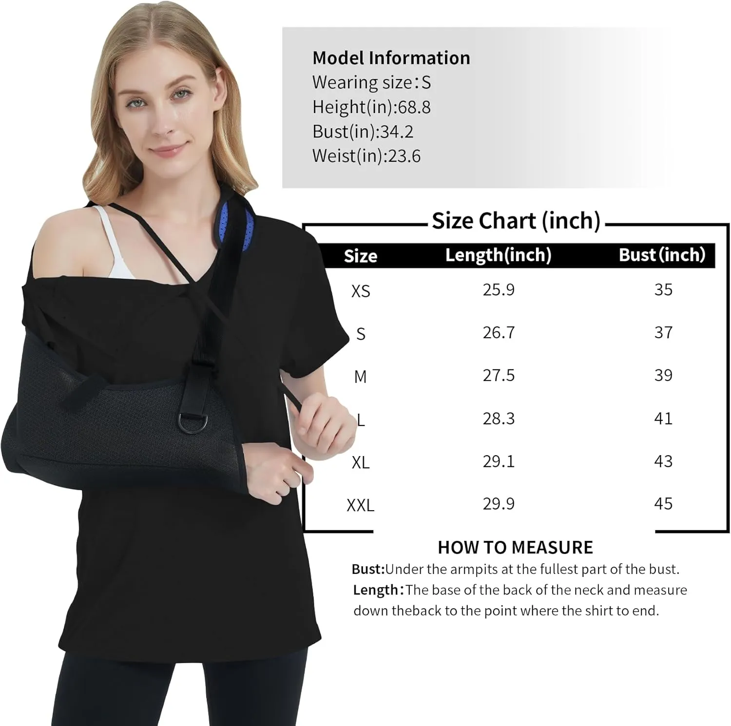 Women's Post Shoulder Surgery Shirts Clothes After Rotator Cuff Surgery Chemo Port Access T Shirt with Snaps