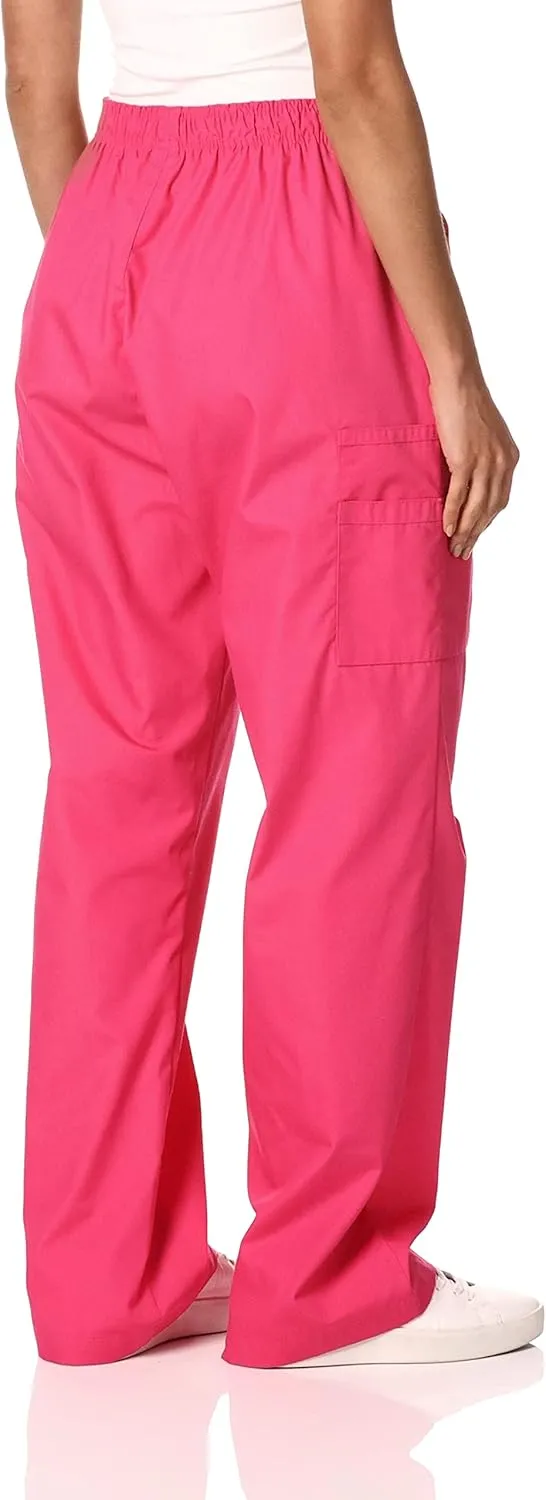 WonderWink Women's Quebec-Full Elastic Cargo Pant